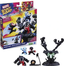 Hasbro Marvel Stunt Squad - Spider-Man & Miles Morales vs. Venom