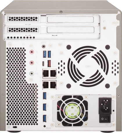 QNAP Turbo Station TS-677-1600-64G, 64GB RAM, 4x RJ-45 1000Base-T, 1x USB-C 3.1