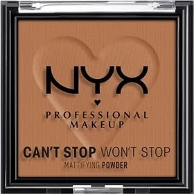 NYX Can't Stop Won't Stop Mattifying Powder Mocha 08, 6g