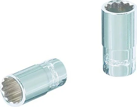 KS Tools CHROMEplus Außenzwölfkant Steckschlüssel 1/4", 6x25mm
