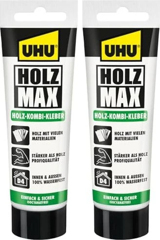 UHU Holz Max Montagekleber Tube, 100g