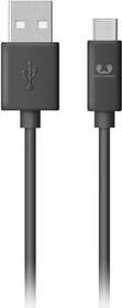 Fresh 'n Rebel USB-A to USB-C Cable 0.2m Storm Grey