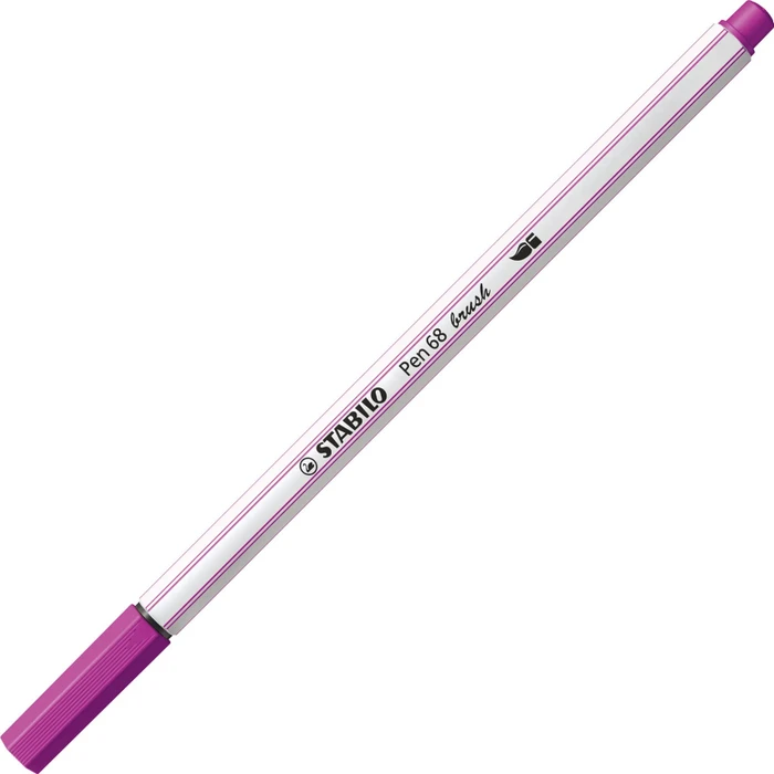 STABILO Pen 68 brush Arty sortiert, 10er-Set, Etui