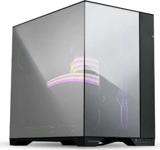 Lian Li O11 Vision, Color Chrome (Black Mirror Finish), Glasfenster