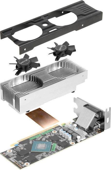 KFA2 GeForce GTX 1050 OC LP, 2GB GDDR5, DVI, HDMI, DP