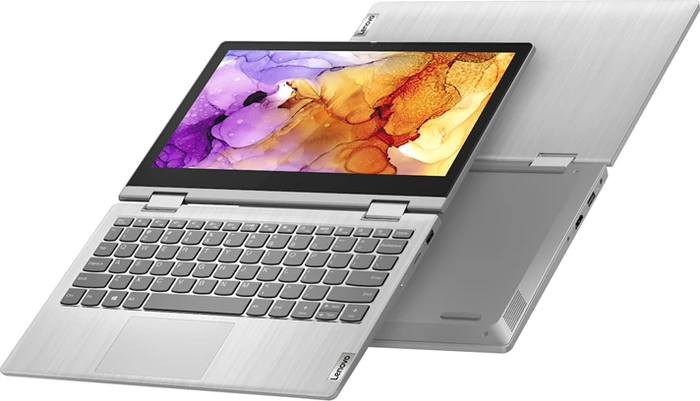 Lenovo IdeaPad Flex 3 11ADA05, Platinum Grey, Athlon Silver 3050e, 4GB RAM, 128GB SSD, DE