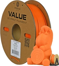 PrimaCreator PrimaValue PLA+, orange, Spule, 1.75mm, 1.00kg