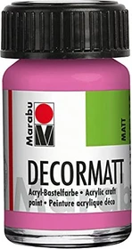 Marabu Decormatt Acryl Acrylfarbe, pink, 15ml