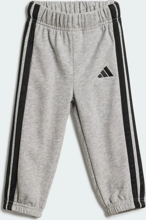 adidas Essentials Trainingsanzug medium grey heather/clear pink (Junior)