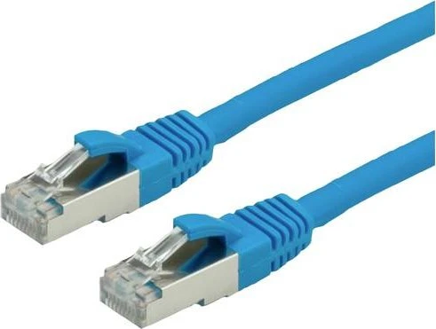 Value LSOH Patchkabel, Cat6, S/FTP, RJ-45/RJ-45, 7m, blau