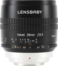 Lensbaby Velvet 28mm 2.5 für Canon EF schwarz