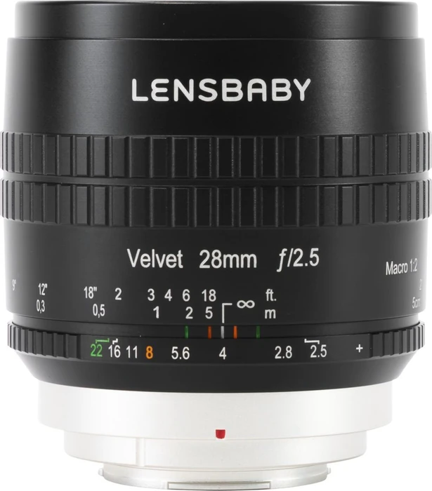 Lensbaby Velvet 28mm 2.5 für Canon EF schwarz