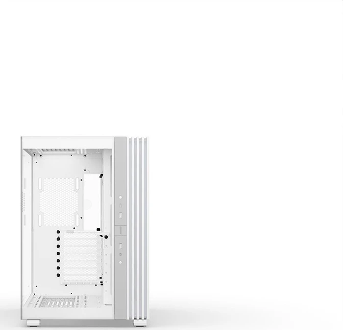 be quiet! Light Base 600 DX White, weiß, Glasfenster