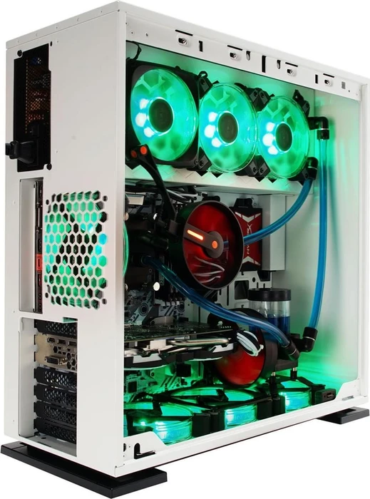 In Win 303 MSI Dragon Edition, weiß, Glasfenster