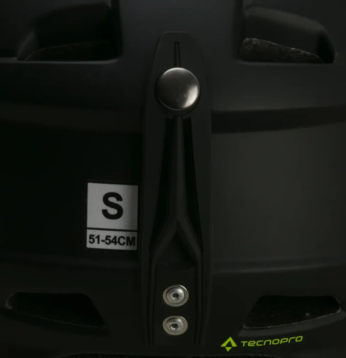 TecnoPro Pulse JR HS-016 Helm schwarz/gelb (Junior)