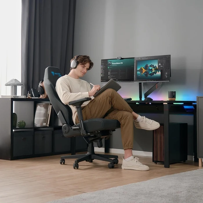 Secretlab Titan Evo Lite Kunstleder, XL, schwarz