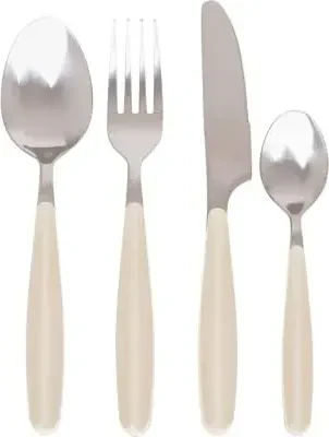 Brunner 16-teilig Sapora Besteck beige