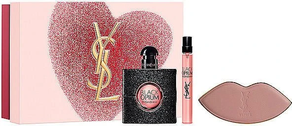 Yves Saint Laurent Black Opium EdP 50ml + EdP 10ml + Mirror Duftset