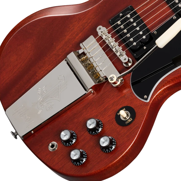 Gibson SG Standard '61 Faded Maestro Vibrola Vintage Cherry