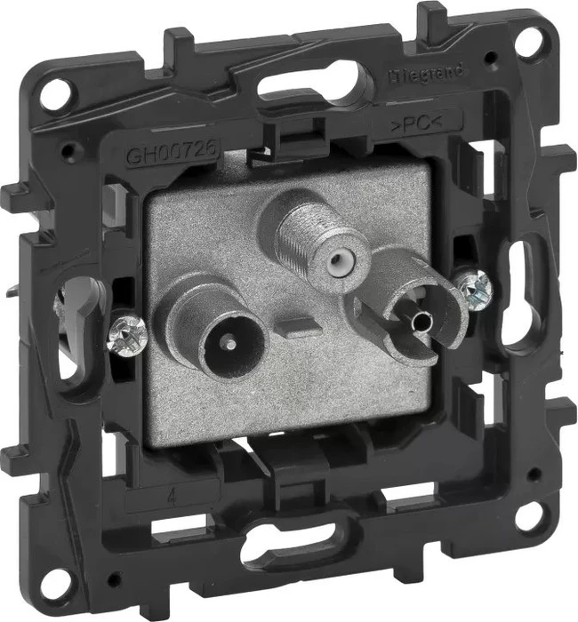 Legrand Niloe Step Einsatz TV-R-Sat Einzeldose (864057)