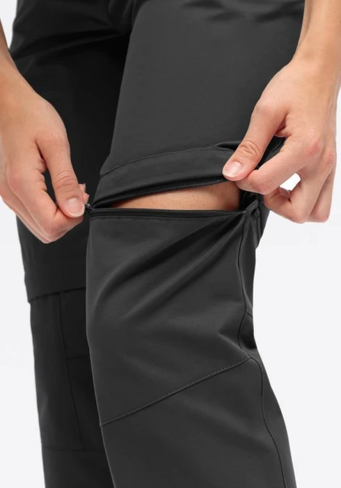Maier Sports Nata Loop Zip-Off Hose lang schwarz (Damen)
