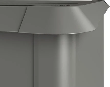 Biohort Schneckenschutz 160x61x4.2cm für Hochbeet quarzgrau-metallic