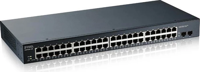 Zyxel GS1900 Rackmount Gigabit Smart Switch, 48x RJ-45, 2x SFP