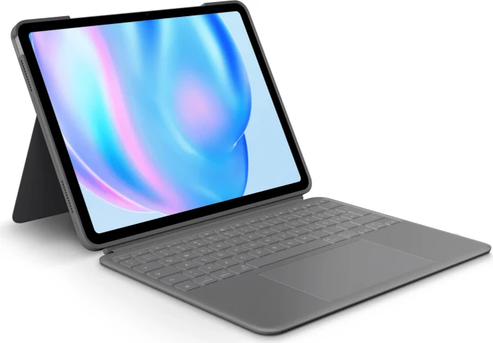 Logitech Combo Touch für iPad Air 6 13", grau, DE