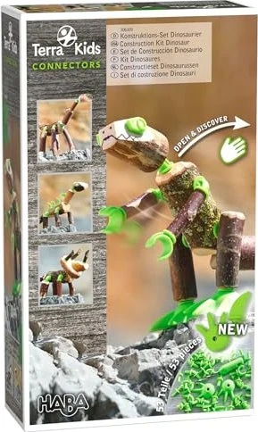 HABA Terra Kids Connectors Konstruktions-Set Dinosaurier