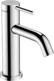 Hansgrohe Tecturis S Standventil 80 EcoSmart+ mit Hebelgriff für Kaltwasser oder vorgemischtes Wasser ohne Ablaufgarnitur chrom