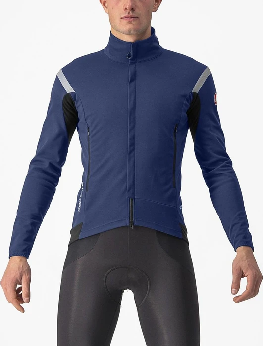Castelli Perfetto RoS 2 Fahrradjacke belgian blue/silver grey (Herren)