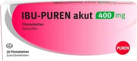 Ibu-PUREN akut 400mg Filmtabletten, 20 Stück