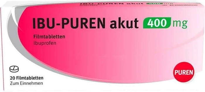 Ibu-PUREN akut 400mg Filmtabletten, 20 Stück