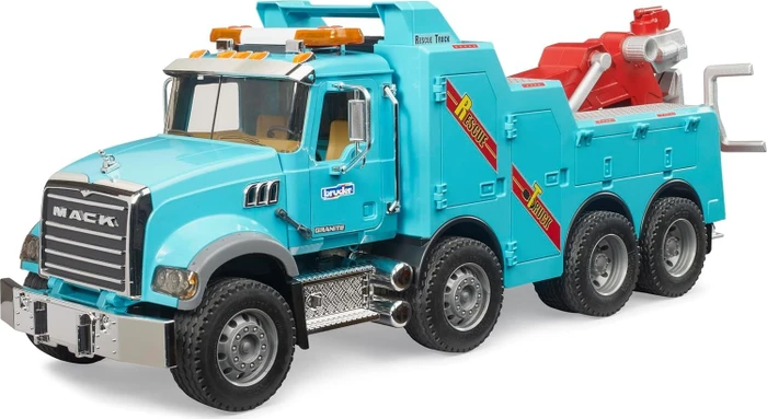 Bruder Profi-Serie MACK Granite Berge- und Abschlepp- LKW mit L+S Modul