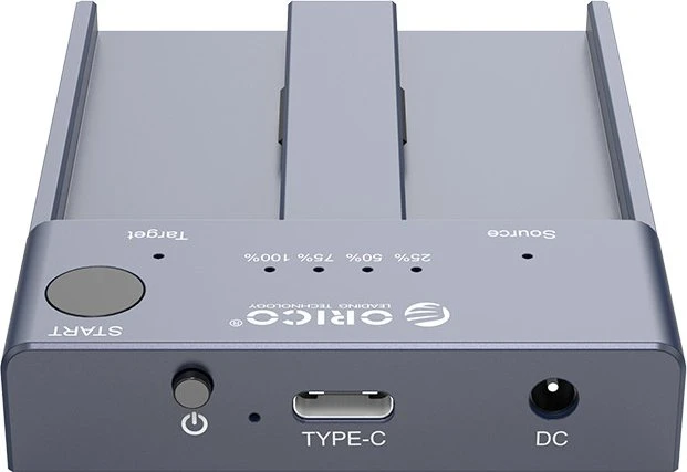 Orico NVMe M.2 SSD Duplicator, M.2 Dockingstation mit Klon-Funktion, USB-C 3.1