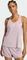 adidas Pacer Essentials Knit High-Rise Shorts preloved fig/white (Damen) Vorschaubild