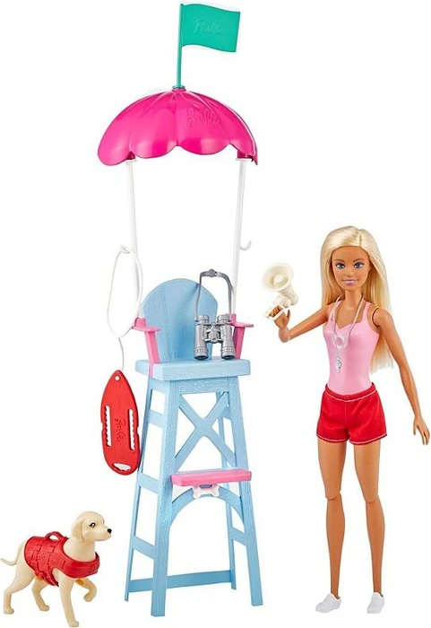 Mattel Barbie - Rettungsschwimmerin-Spielset