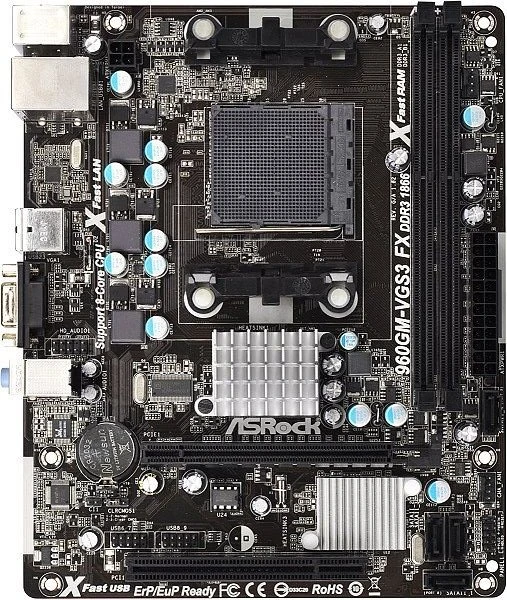 ASRock 960GM-VGS3 FX (AMD AM3+)