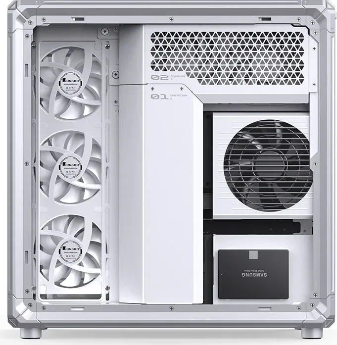 Jonsbo X400 White, Glasfenster