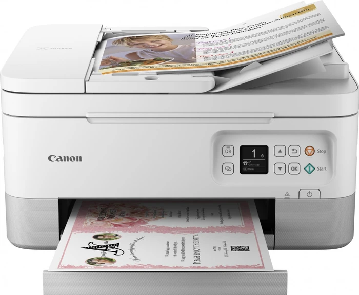 Canon PIXMA TS7451i weiß, Tinte, mehrfarbig