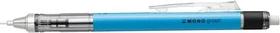 Tombow MONO graph Druckbleistift HB 0.7mm grau, neonblau, Radierer