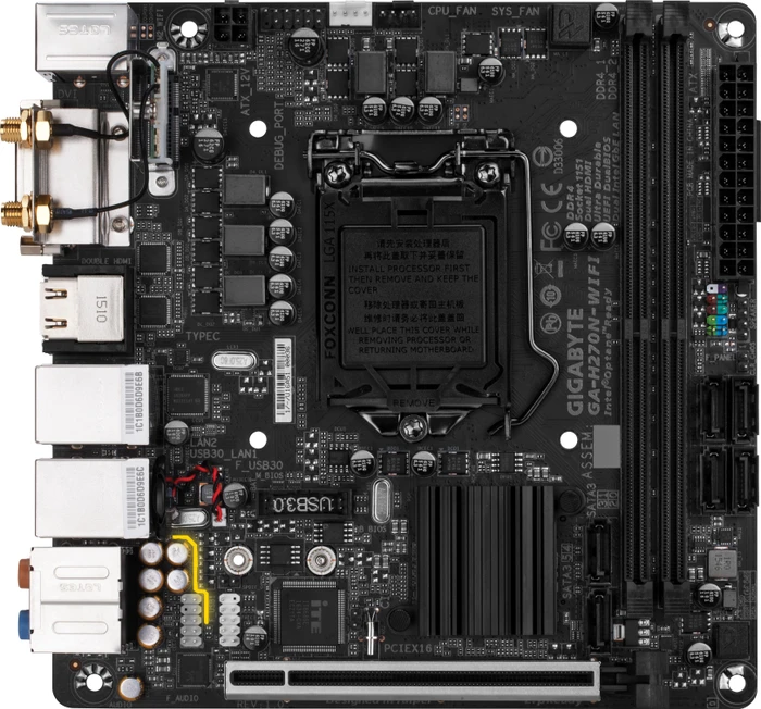 GIGABYTE GA-H270N-WIFI (Intel 1151)