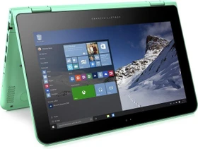 HP Pavilion x360 11-k100ng, grün, Pentium N3700, 4GB RAM, 500GB HDD, DE
