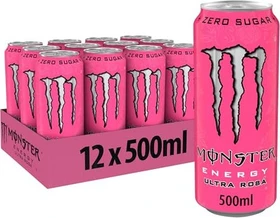 Monster Energy Ultra Rosá Zero Zucker  12x   500ml