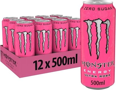 Monster Energy Ultra Rosá Zero Zucker
