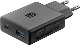 Cellularline Power Lite Charger 65W schwarz