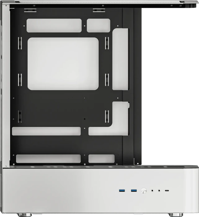 DarkFlash HM1 White, Glasfenster