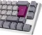 Ducky One 3 SF, Mist Grey, PBT, LEDs RGB, MX RGB ERGO CLEAR, USB, DE Vorschaubild