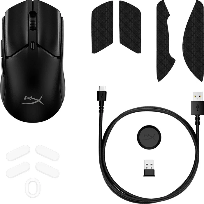 HP HyperX Pulsefire Haste 2 Mini Wireless schwarz, USB/Bluetooth