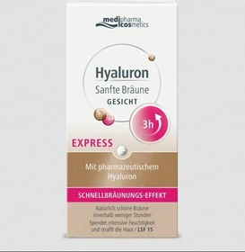 Dr. Theiss medipharma cosmetics Hyaluron Sanfte Bräune Gesichtscreme Express LSF15, 30ml